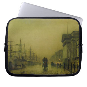 Liverpool Docks Customs House and Salthouse Docks, Laptop Sleeve