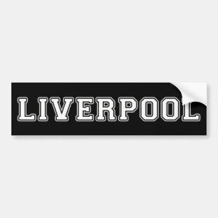 Liverpool England Bumper Sticker