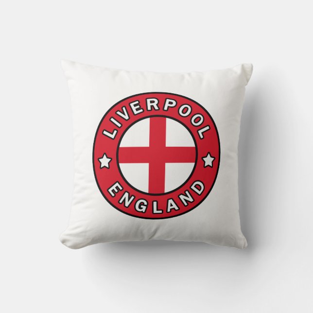 Liverpool England Cushion (Front)
