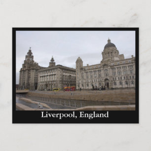 Liverpool, England Postcard