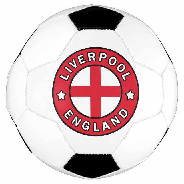 Liverpool England Soccer Ball (Front)