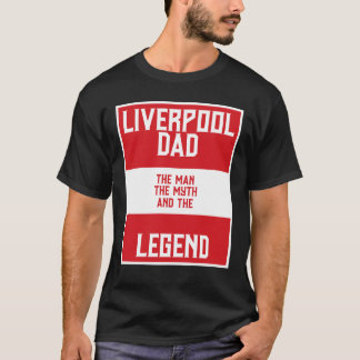 Liverpool Fan Dad Gift Tshirt