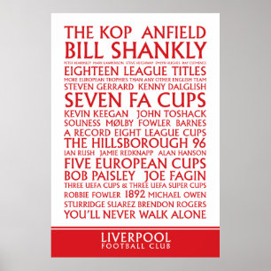 Liverpool FC Successes print