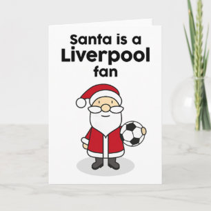 Liverpool Footll Soccer Christmas Card