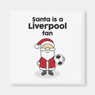Liverpool Footll Soccer Christmas Magnet