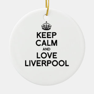 LIVERPOOL KEEP CALM -.png Ceramic Tree Decoration