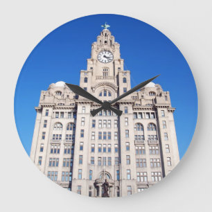 Liverpool Liver Building Large Clock