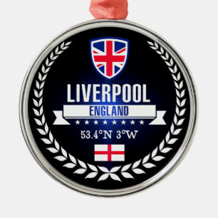 Liverpool Metal Tree Decoration