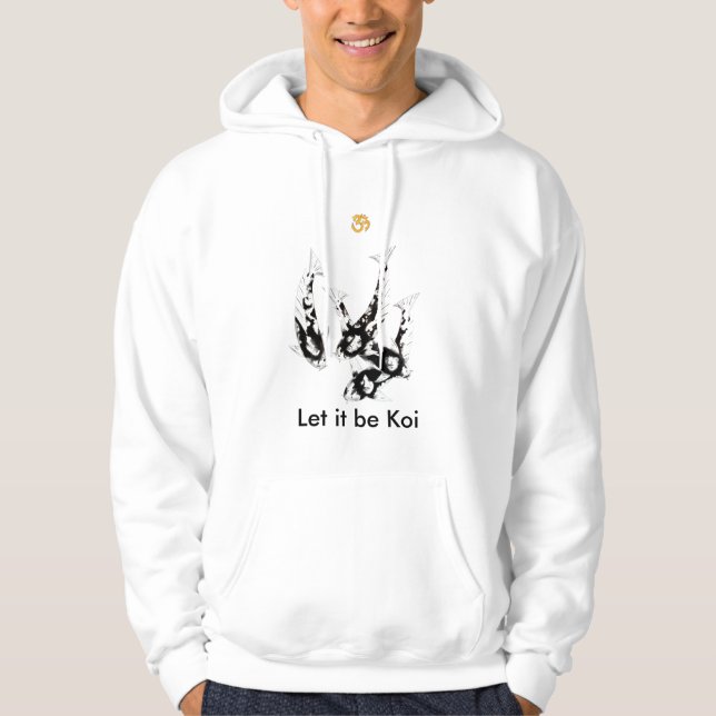liverpool Music scene Let it be Koi Hoodie (Front)