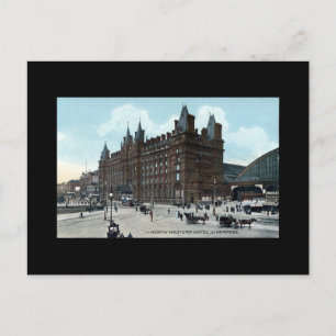Liverpool, North Western Hotel Postcard