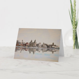 Liverpool Skyline Card