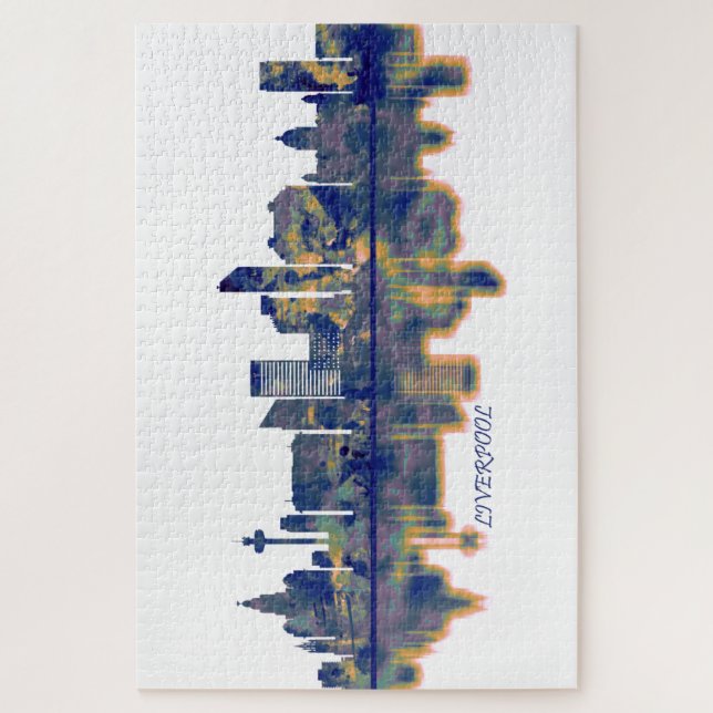 Liverpool Skyline Jigsaw Puzzle (Vertical)