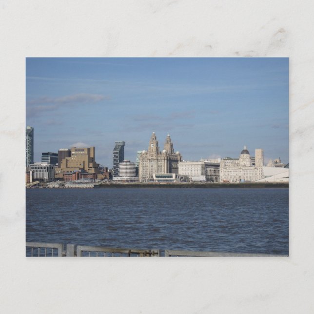 Liverpool Skyline Postcard (Front)