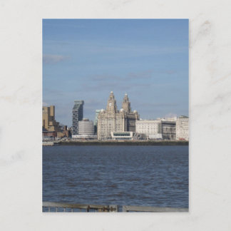 Liverpool Skyline Postcard