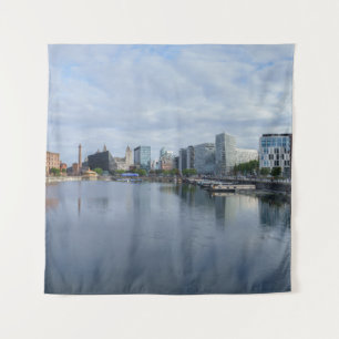 Liverpool skyline tapestry