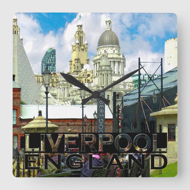 Liverpool Square Wall Clock (Front)
