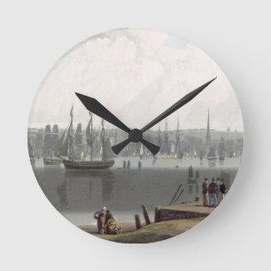 Liverpool, taken from the opposite side of the riv round clock