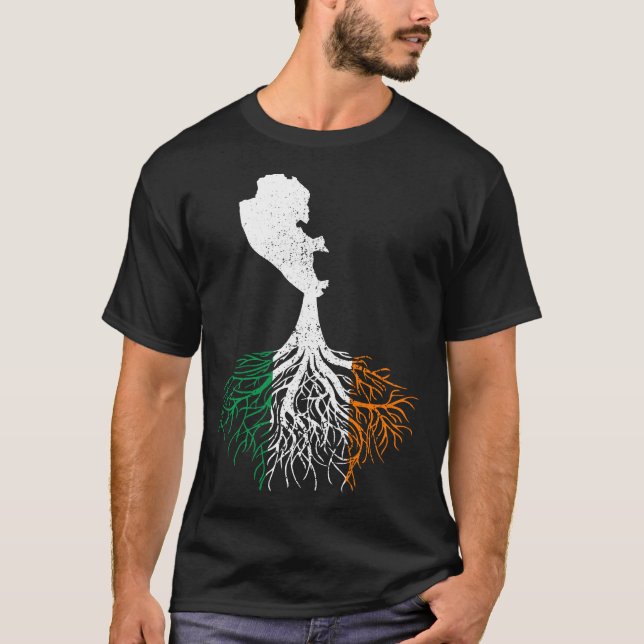 Liverpool UK City Irish Roots St Patrick Day T-Shirt (Front)