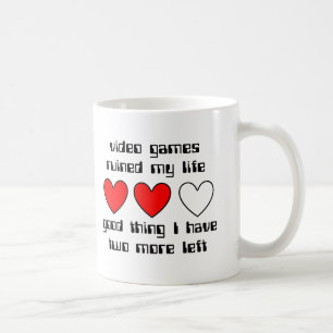 Lives Left Funny Mug Humour