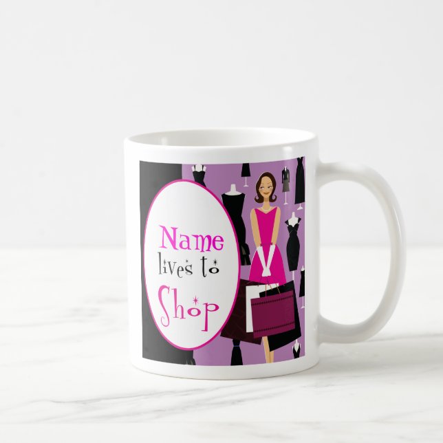 Lives to Shop Mug (Right)