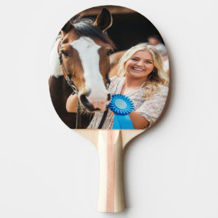 Livestock Show Horse Photo Customize Ping Pong Paddle