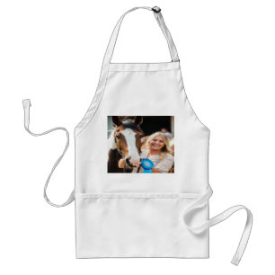Livestock Show Horse Photo Customize Standard Apron
