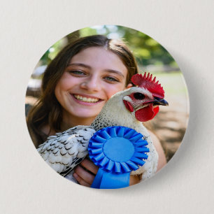 Livestock Show Poultry Photo Customize 7.5 Cm Round Badge