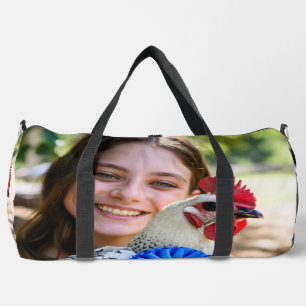 Livestock Show Poultry Photo Customize Duffle Bag