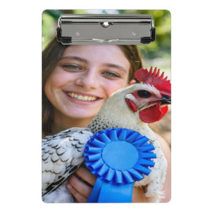 Livestock Show Poultry Photo Customize Mini Clipboard