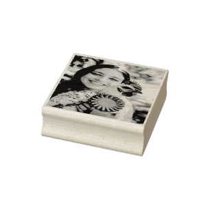 Livestock Show Poultry Photo Customize Rubber Stamp