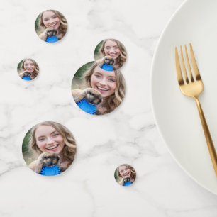 Livestock Show Rabbit Photo Customize Confetti