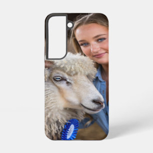 Livestock Show Sheep Photo Customise Samsung Galaxy Case