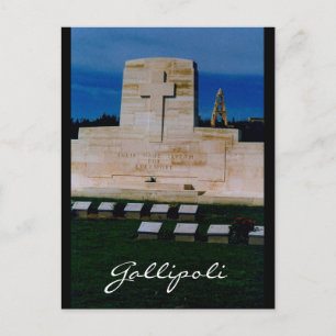 liveth ever more gallipoli postcard