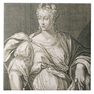 Livia Drusilla (c.55 BC - AD 29) wife of Octavian Ceramic Tile