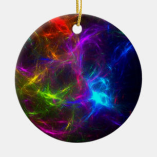 Livin' in a Raver's Paradise Ceramic Tree Decoration