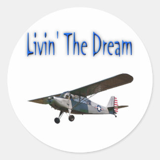 Livin' The Dream, Champ Classic Round Sticker