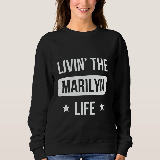 Livin' The Marilyn Life Family Reunion Squad First Sweatshirt (Front)