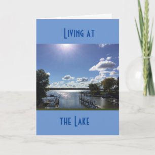 **LIVING AT THE LAKE** CHRISTMAS IS SPECIAL CARD