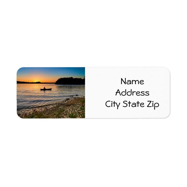 "LIVING AT THE LAKE" LABEL RETURN ADDRESS LABEL (Front)