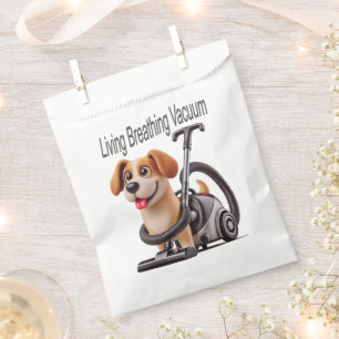 Living Breathing Vacuum Dog Favour Bag