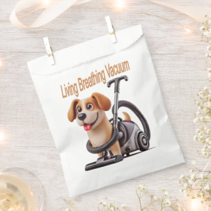 Living Breathing Vacuum Dog Favour Bag