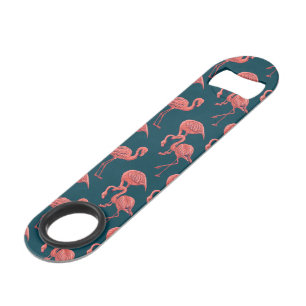 Living coral flamingo pattern