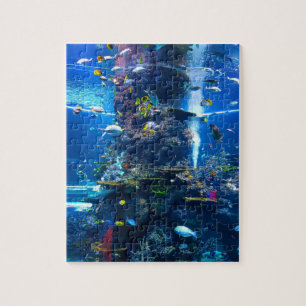 Living Coral Reef with Fish Jigsaw Puzzle