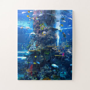Living Coral Reef with Fish Jigsaw Puzzle