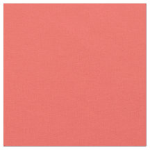 Living Coral Solid Colour