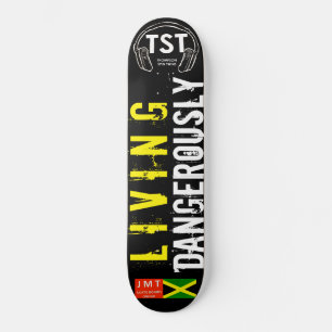 LIVING DANGEROUSLY SKATEBOARD JMT USA Skateboard