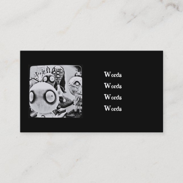 Living Dead Toys Business Card (Front)