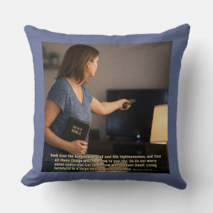 Living faithfully is enough cushion