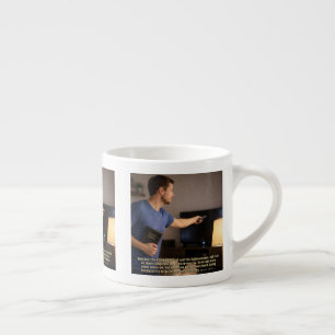 Living faithfully is enough espresso cup
