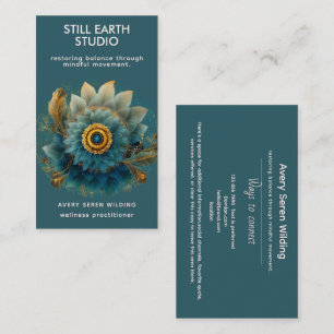 Living Field Mandala Business Card